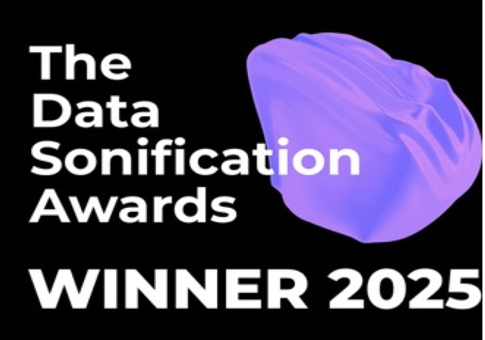 Data Sonification Award winner 2025