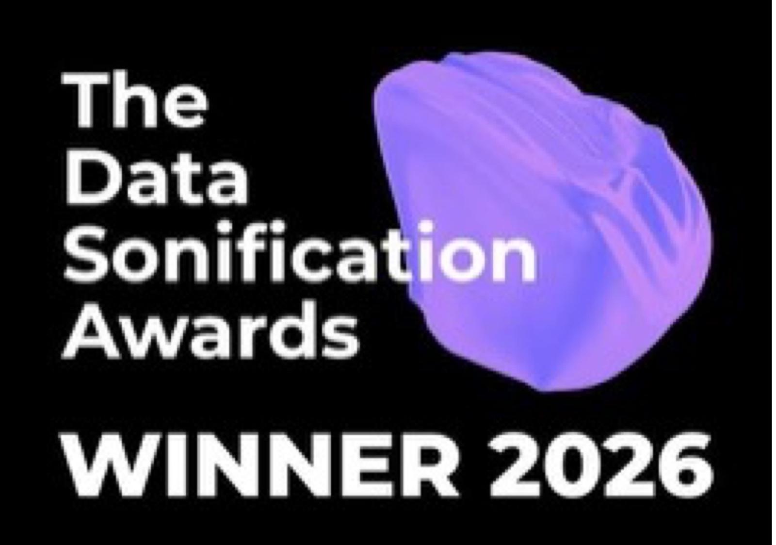 Data Sonification Award winner 2026