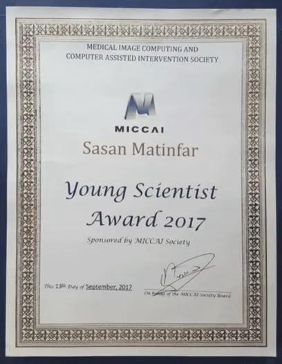 Existing SoniXense award documentation